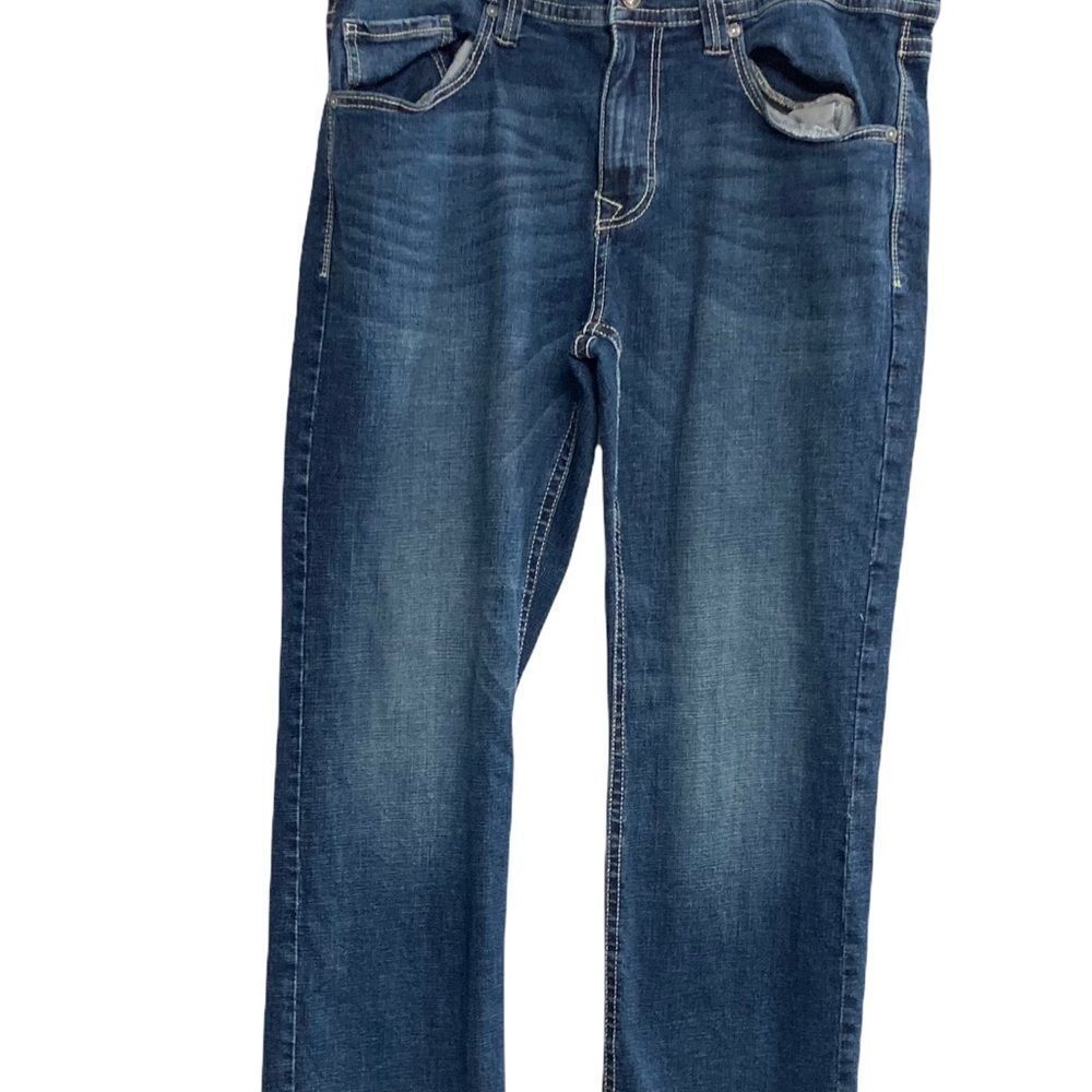 TK AXEL, Men’s Jeans, blue, Sz 36/32, Slim Boot Cut,Hand Measures 30 in Length